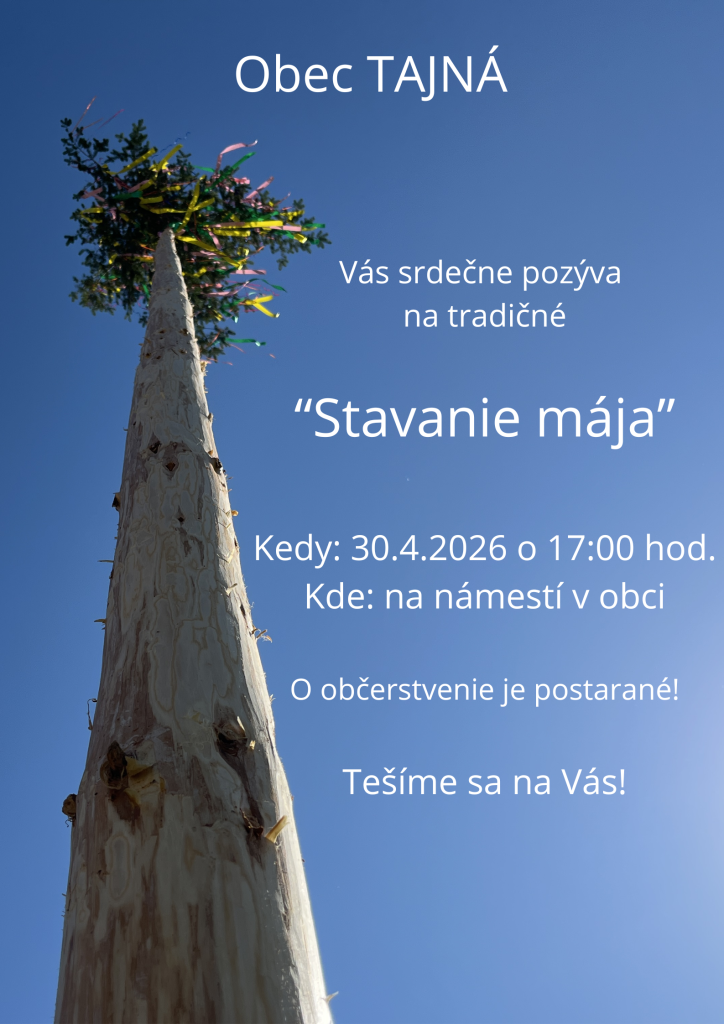 stavanie mája
